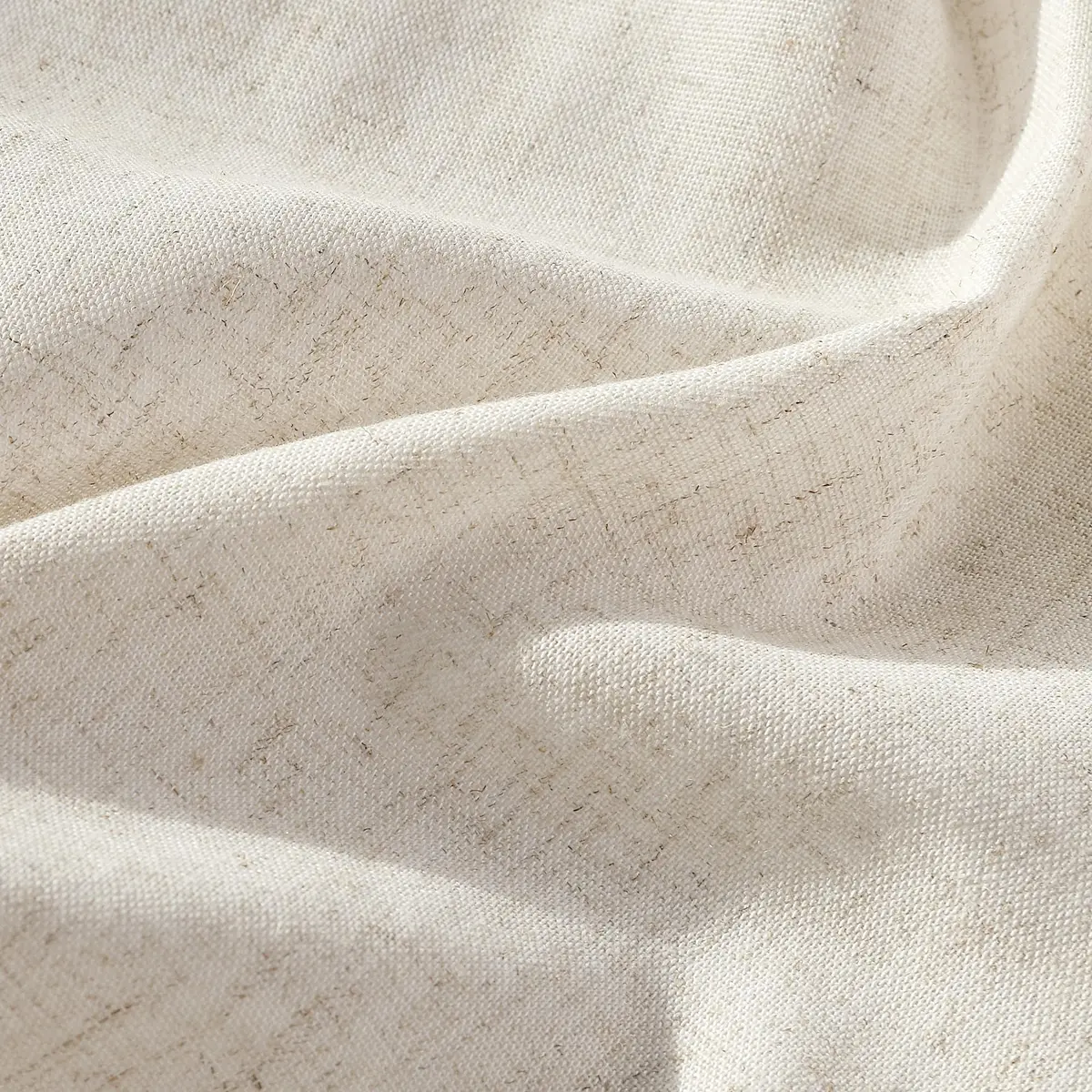 Aersas Linen Pinch Pleated Curtains 84 Inch | Semi Sheer Window Drapes for Living Room & Bedroom - view 5
