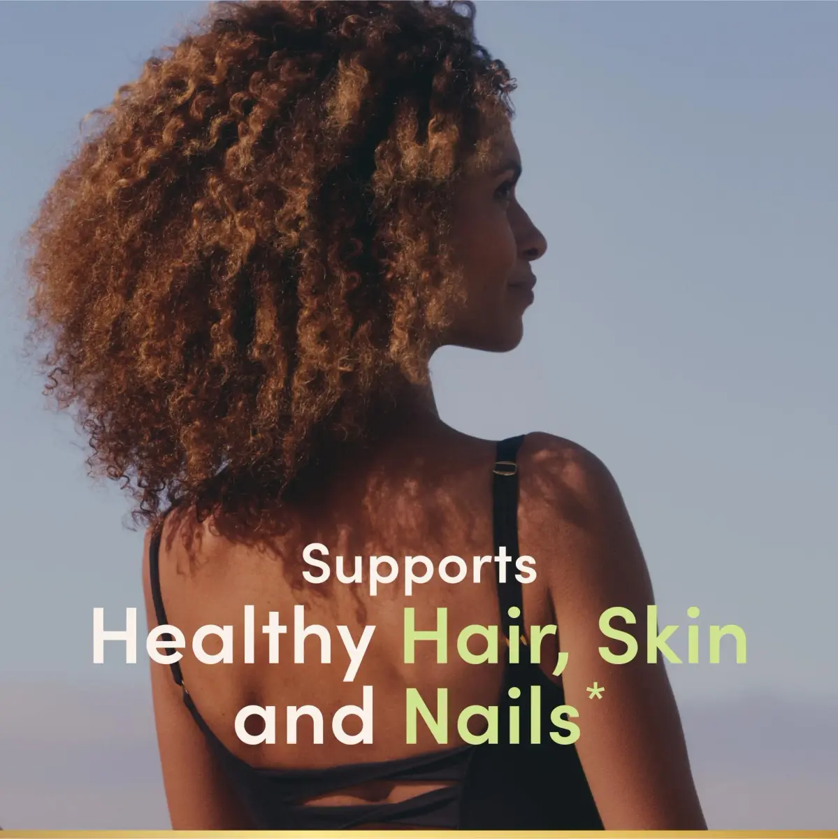 Nature's Bounty Biotin Hair Skin and Nails Vitamins 10000mcg 180 Count Softgels | Supports Healthy Hair Skin Nails & Energy Metabolism - view 2