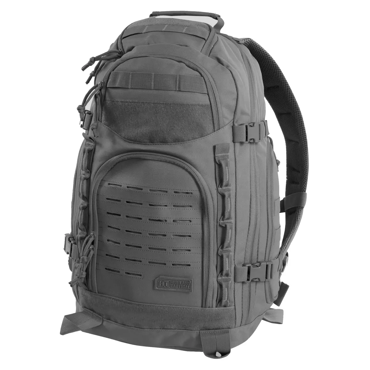HIGHLAND TACTICAL Foxtrot 38L Large Tactical Backpack for Men & Women | Durable Hiking Travel Laptop Backpack with Organizer Pockets, MOLLE Daypack with Waist Belt for Everyday Carry, Camping, Work - main product image