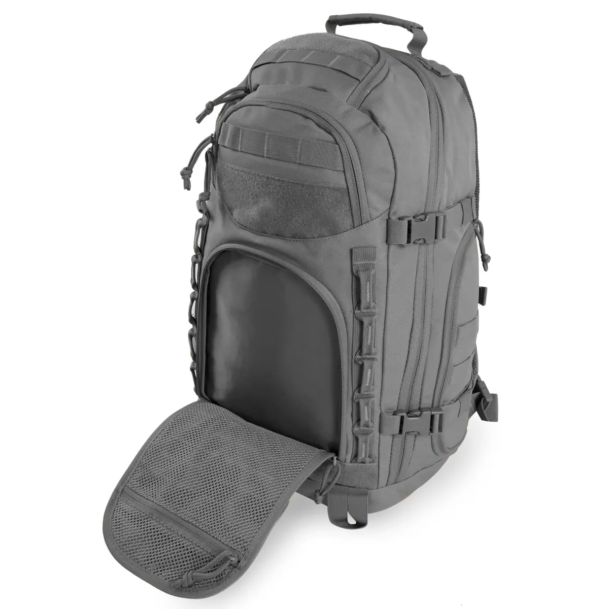 HIGHLAND TACTICAL Foxtrot 38L Large Tactical Backpack for Men & Women | Durable Hiking Travel Laptop Backpack with Organizer Pockets, MOLLE Daypack with Waist Belt for Everyday Carry, Camping, Work - view 6