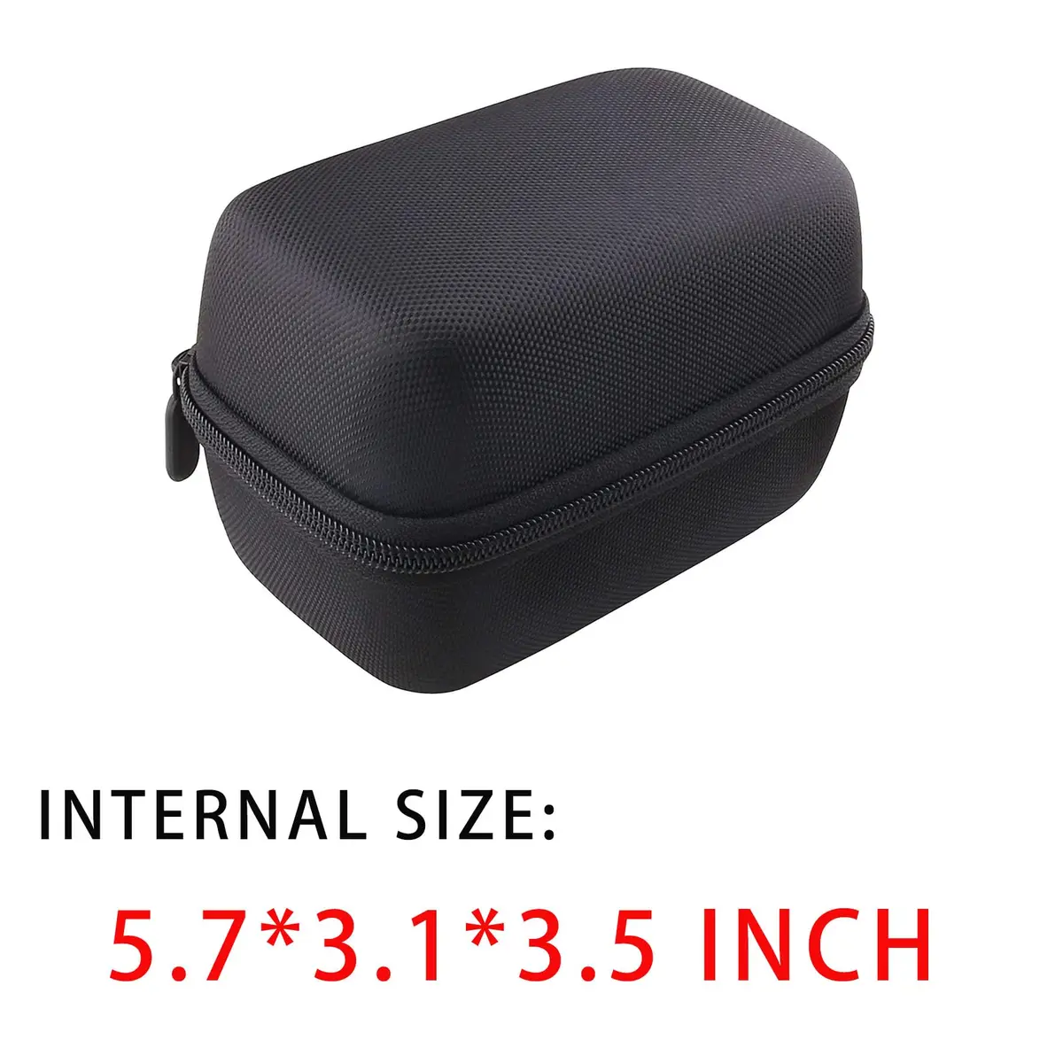 JINMEI Hard EVA Camera Case for Panasonic Lumix GX85/G7/Sony a6400/a6700/a6100 with 12-32mm/14-42mm/16-50mm Lens, Small Black - view 3