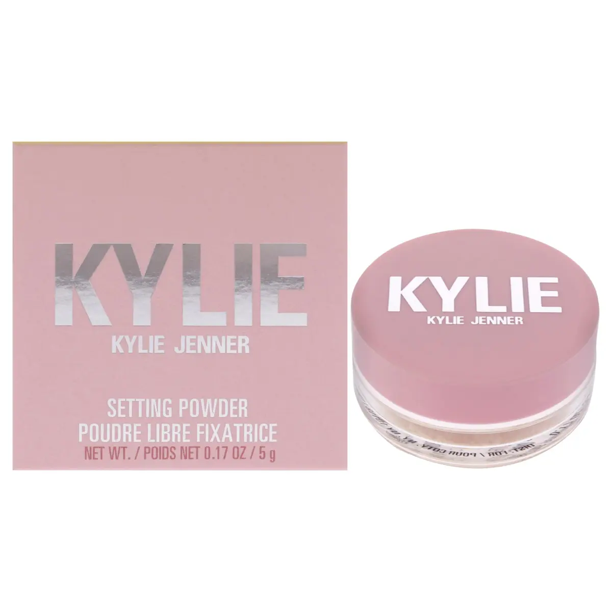KYLIE Setting Powder - 0.3 oz Yellow | Mattifying, All Skin Tones, Silky Formula - main product image