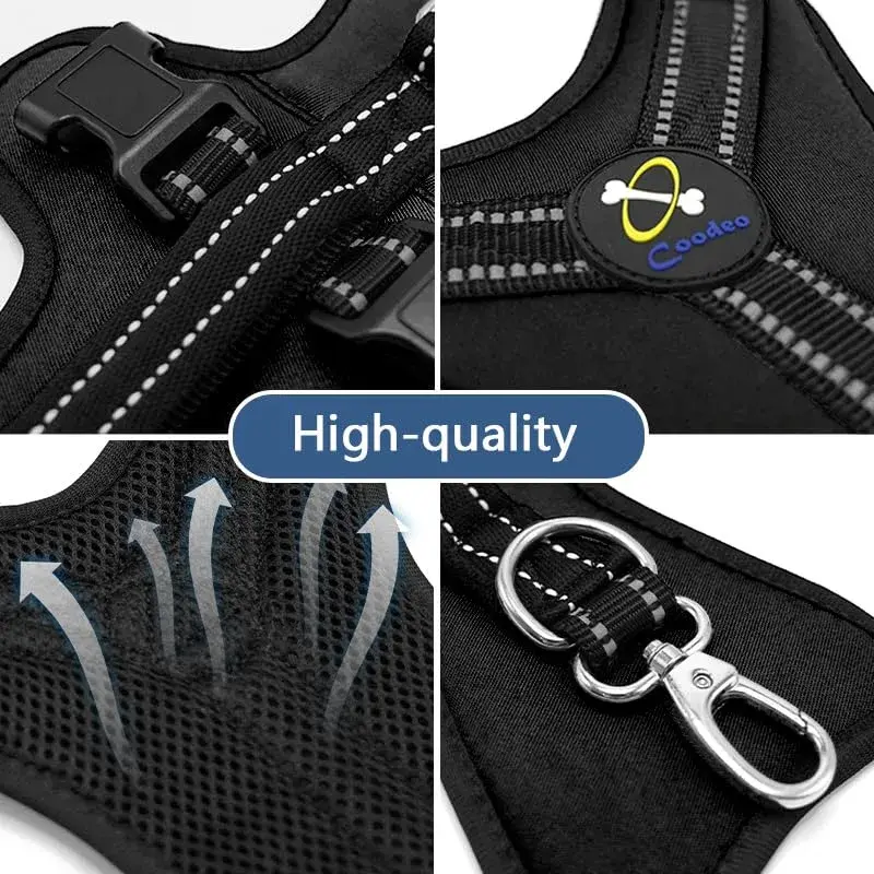 Coodeo Dog Lift Harness M Black | Support & Recovery Sling for Old, Disabled Dogs - view 6