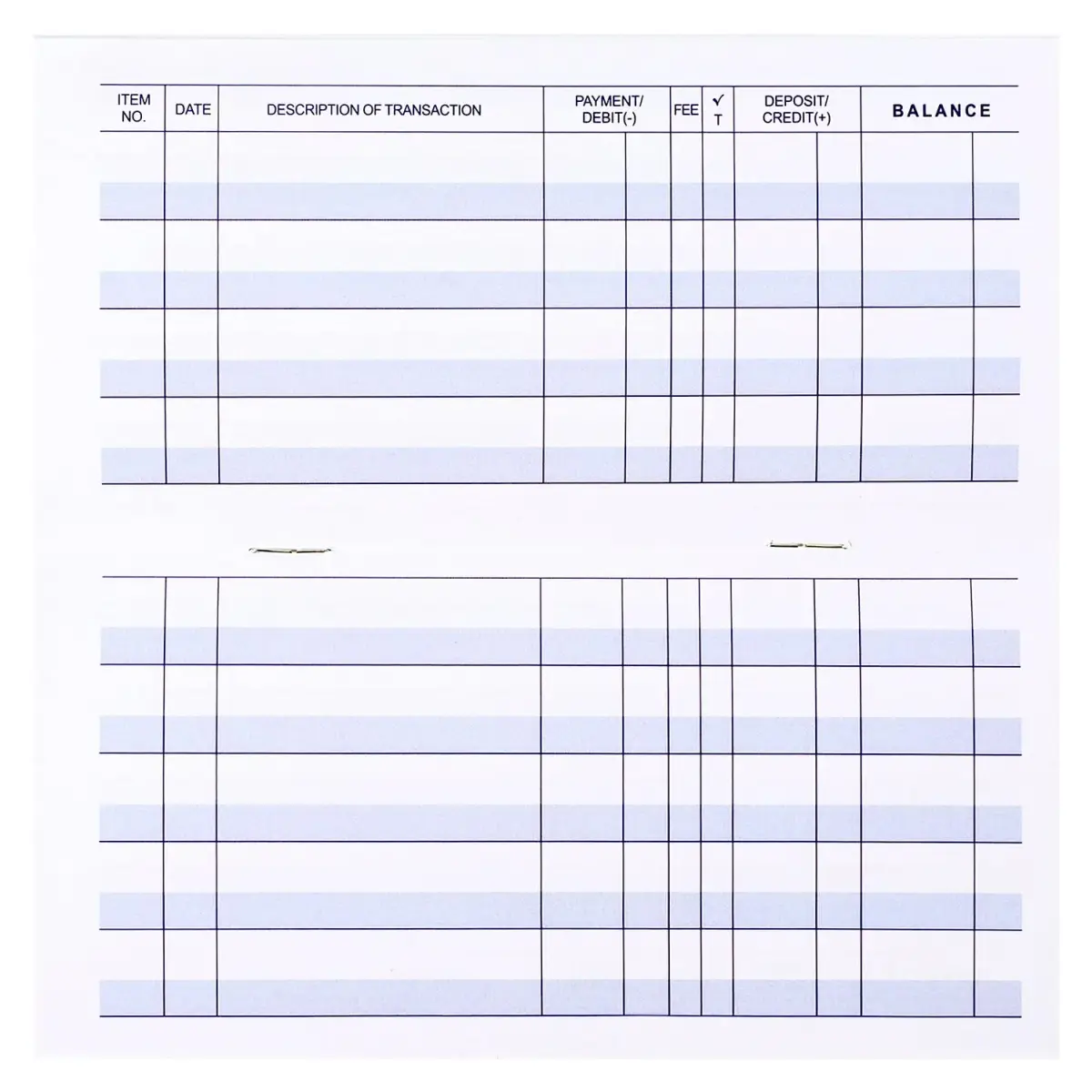 CASMONAL Check Registers for Personal Checkbooks (12-Pack) | Log Transactions & Track Payments - view 3