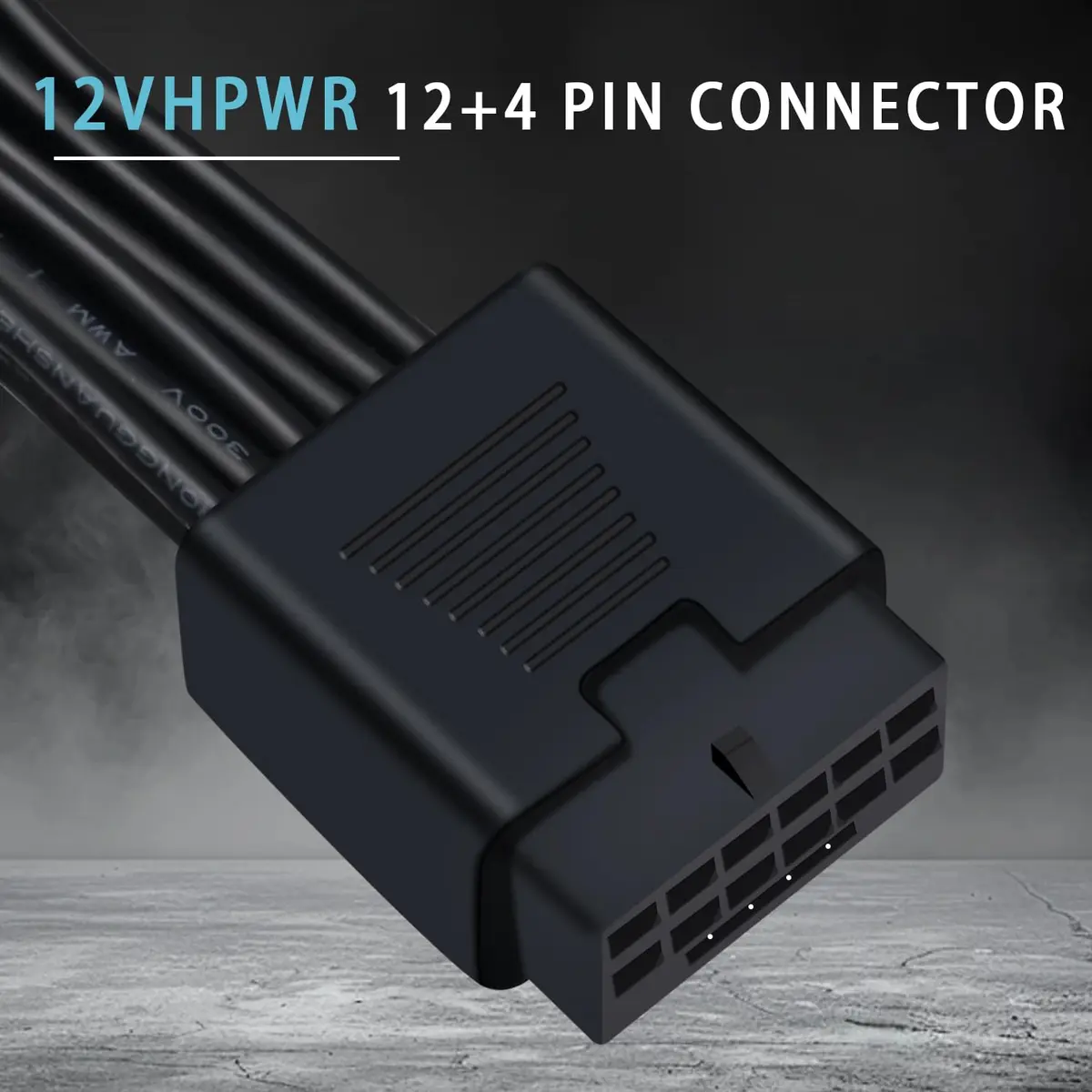 COMeap 16 Pin to Dual 8 Pin PCIe Conversion Cable 18cm (7in) | Powers GPUs with 12VHPWR PSU Ports - view 2