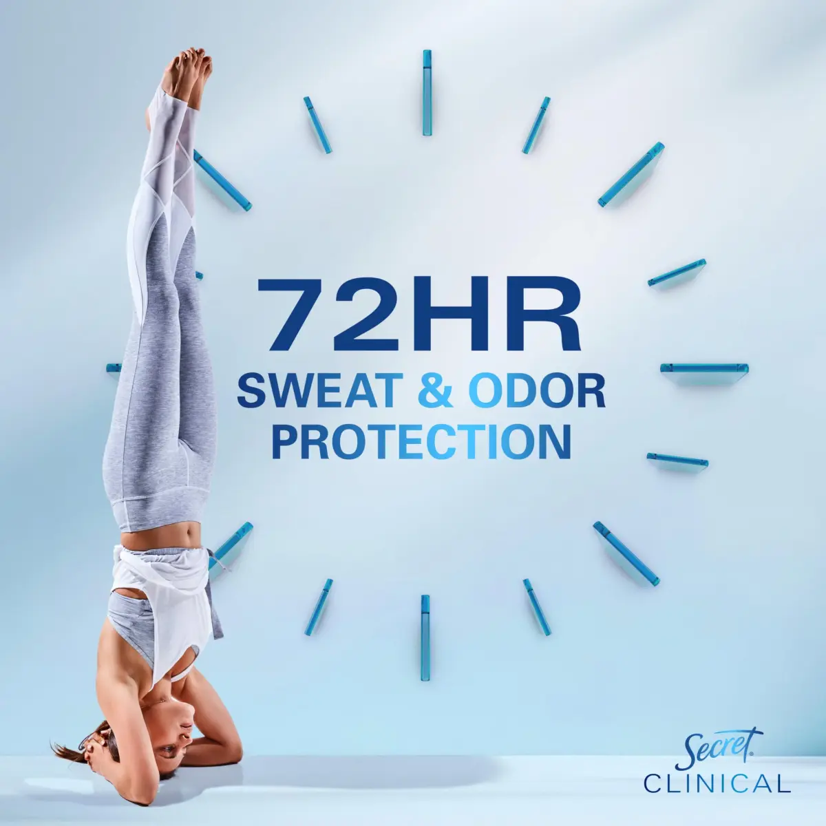 Secret Clinical Strength Antiperspirant Deodorant for Women, Cool Waterlily, 77ml (2.6 oz) | 72hr Stress, Heat & Activity Sweat Protection - view 3