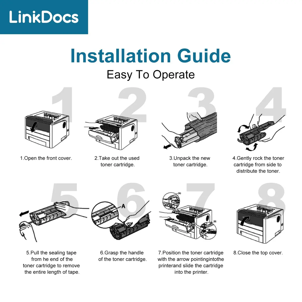 LinkDocs 147X Toner Cartridge Black | 25,200 Pages (Letter Size) - view 4