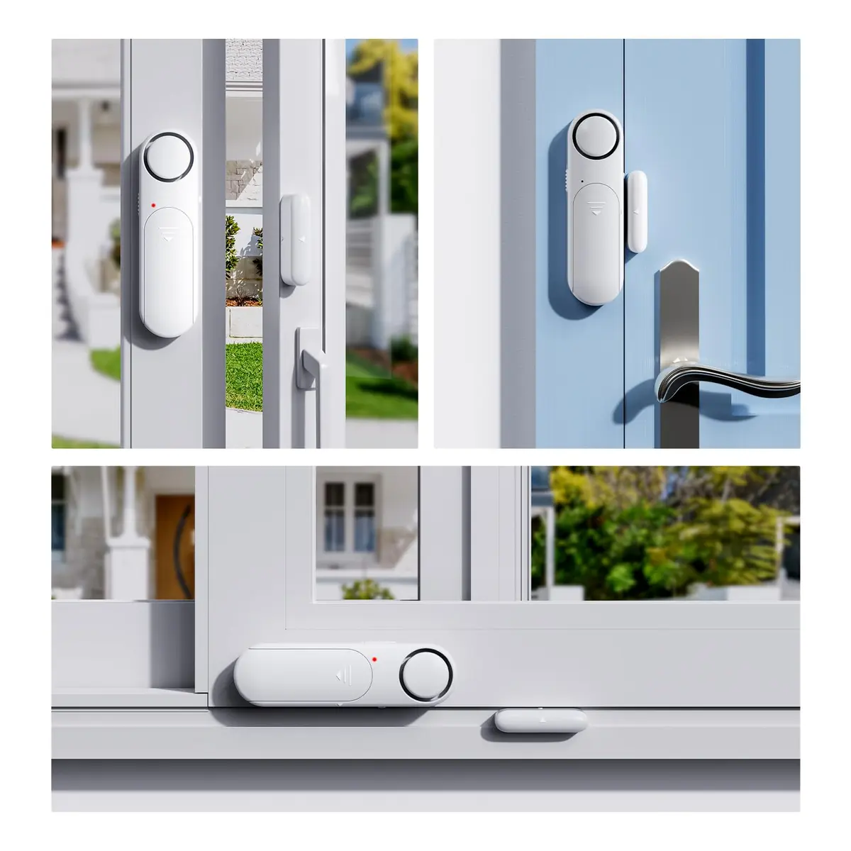 METAK 2-Pack Door and Window Alarm with Remote | Loud 120dB Alerts for Home Security - view 6