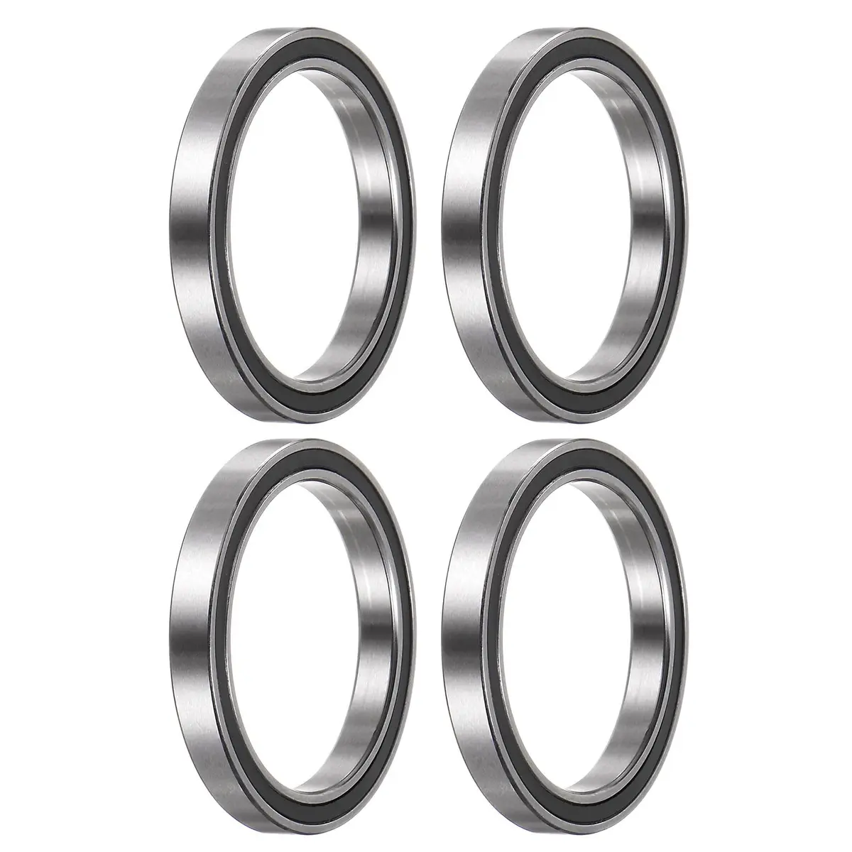 uxcell Deep Groove Ball Bearing 25x32x4mm Double Sealed Chrome Steel | Low Noise, High Support - main product image