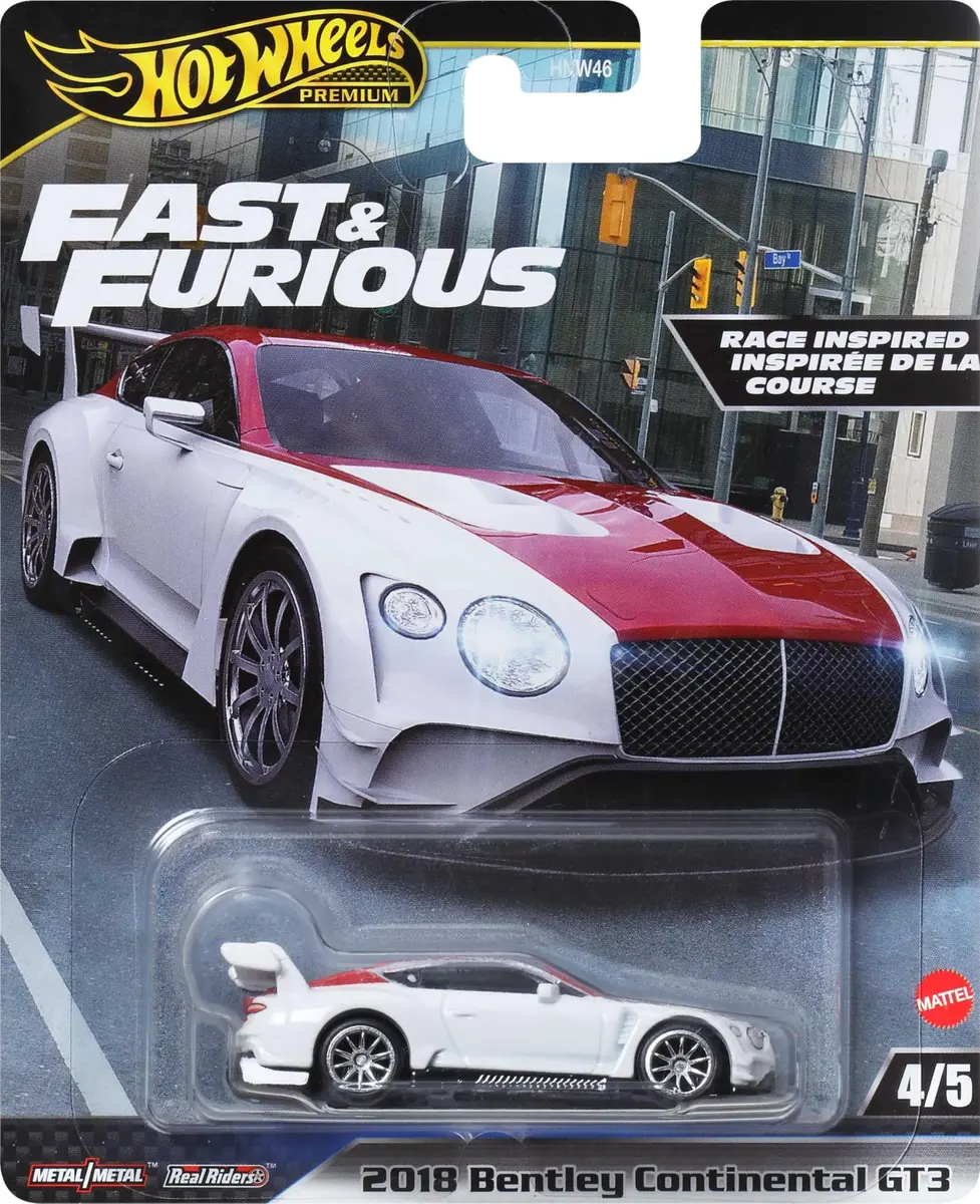 Hot Wheels Premium Fast & Furious 1:64 Scale Die-Cast Car | Metal Body & Real Riders Tires - view 6