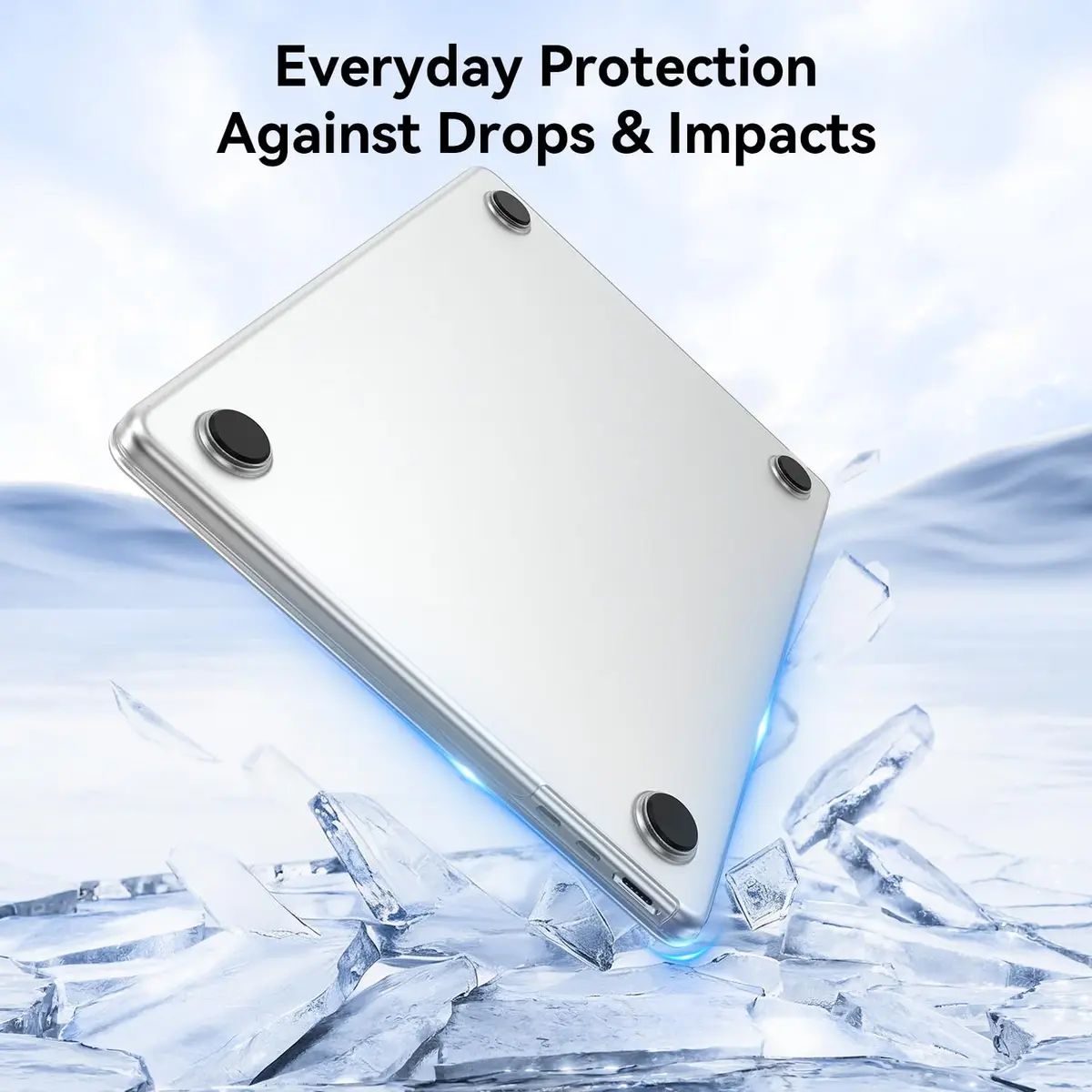 EooCoo Case for MacBook Air 15 inch | Ultra Clear Matte Cover with Precise Fit - view 9