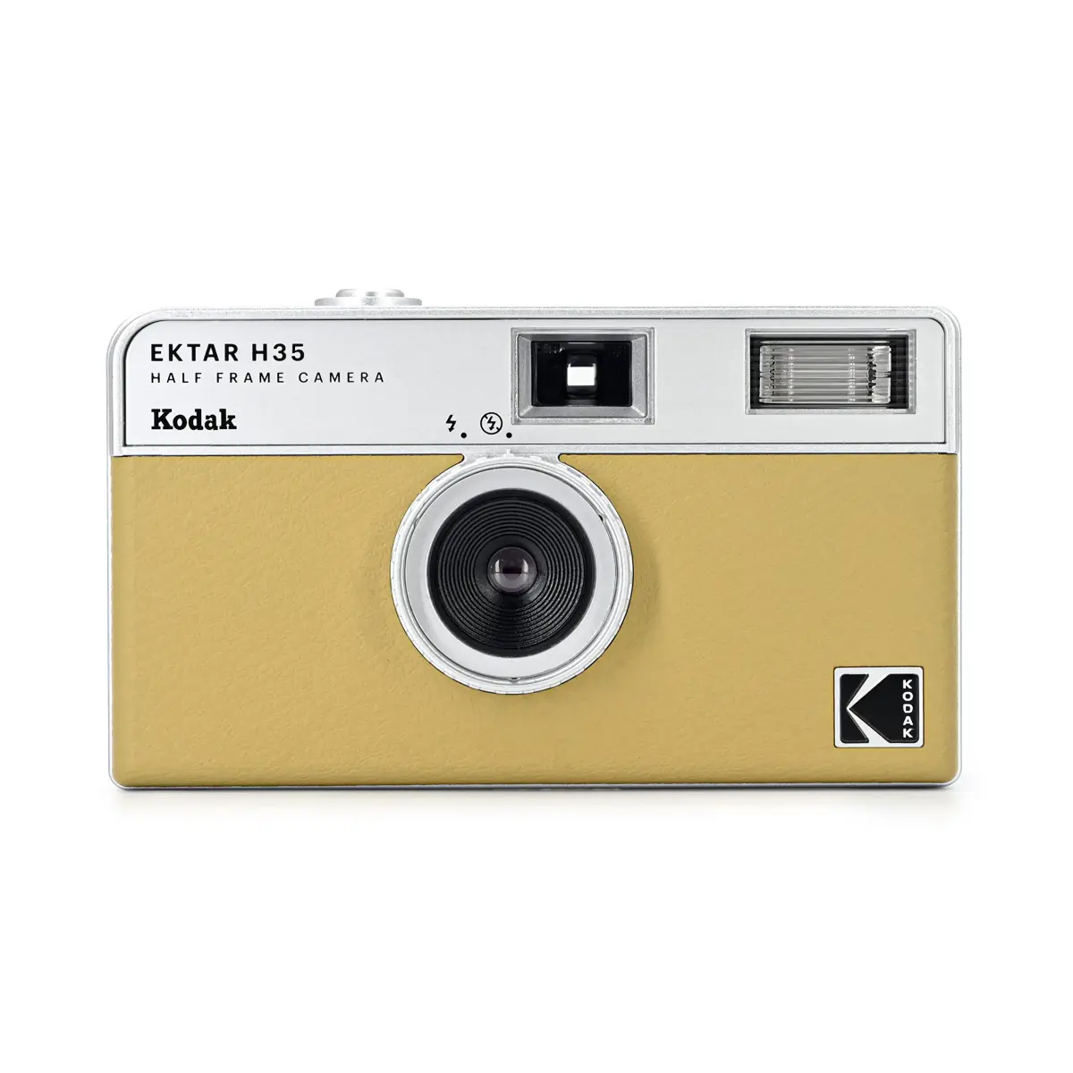 Kodak EKTAR H35 Half Frame 35mm Camera, Sand | Double Your Images Per Roll - main product image