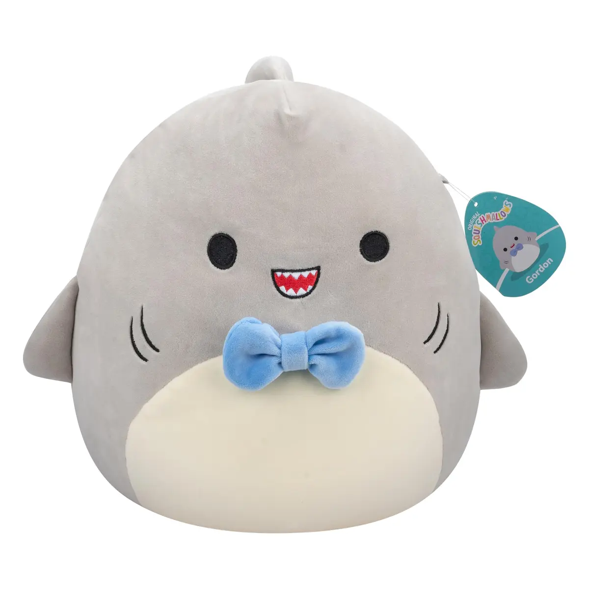 Squishmallows 7.5-Inch Gordon The Grey Shark Plush | Soft, Collectible Toy for Kids & Adults - main product image