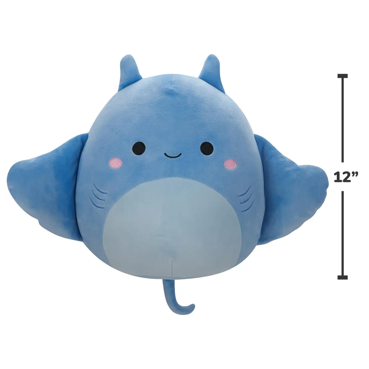 Squishmallows 12-Inch Lux The Blue Manta Ray Plush | Ultra-Soft Collectible Toy for Kids & Adults - view 8