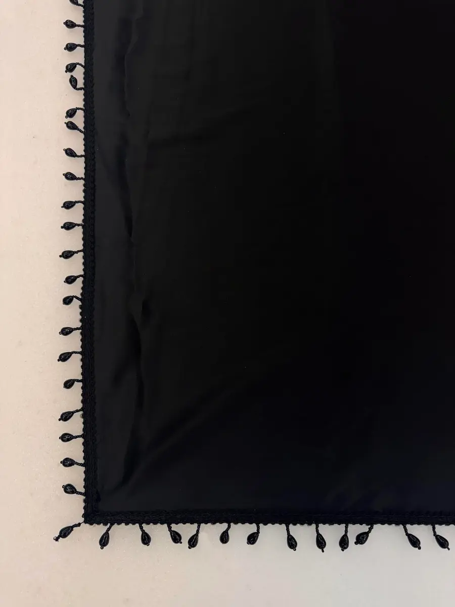 SATAZ Women's Ready to Wear Satin Silk Saree with Designer Lace - Black, 5.5m (18 ft) | Pre-Pleated for Instant Style - view 5