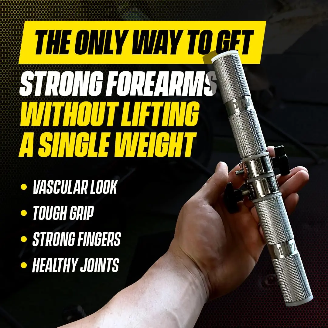 GRIPZILLA Dynamo Forearm Strengthener and Wrist Roller with Adjustable Resistance | 0.798 kg (1.76 lb) - view 4