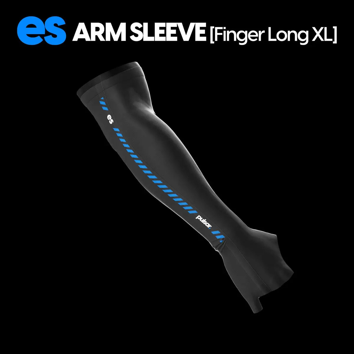 Pulsar Gaming Gears Finger Long Gaming Arm Sleeve X-Large Black | Smoothness & Reduced Friction - view 2