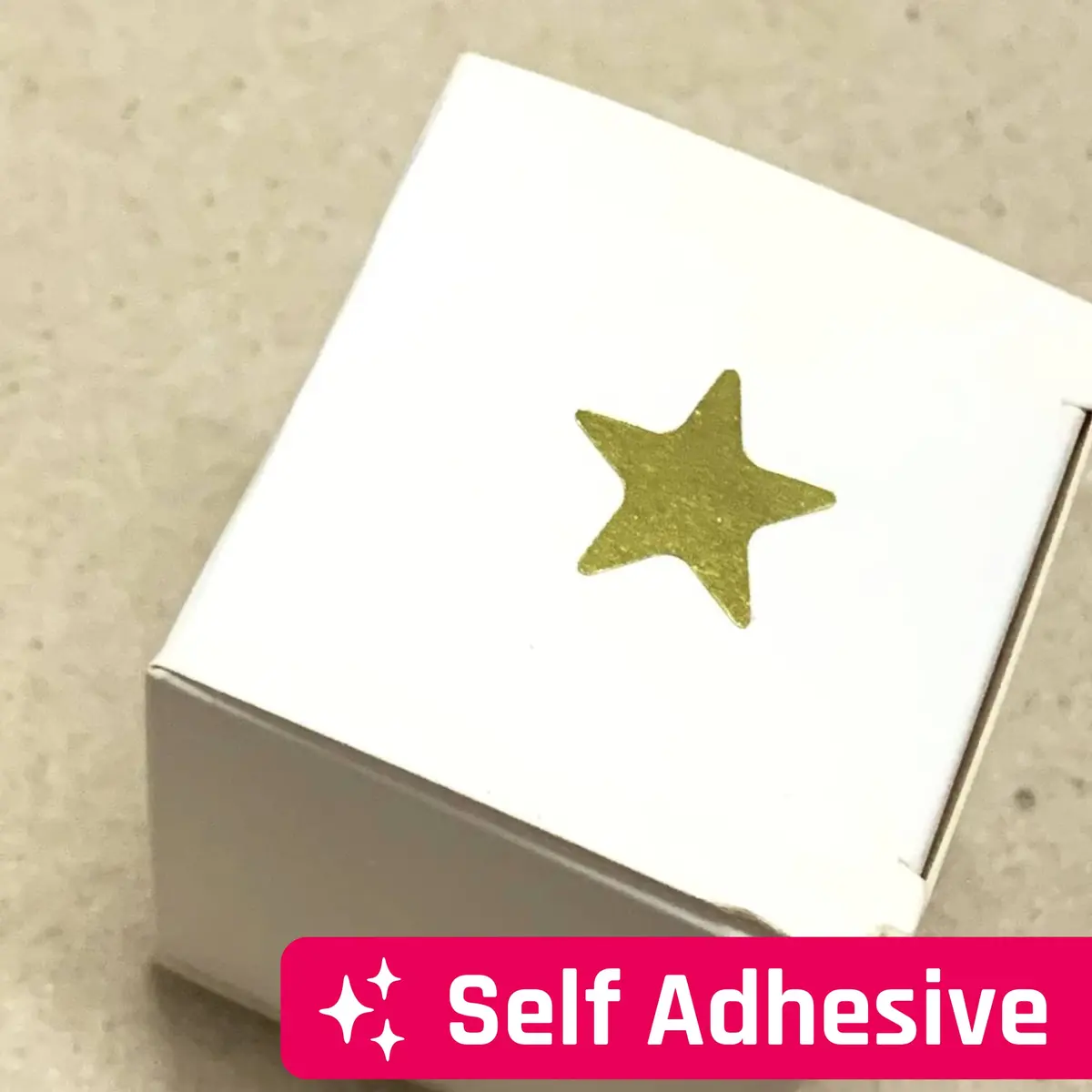 TownStix Gold Foil Star Metallic Stickers 4000 Pack | Bulk Craft Supplies - view 6