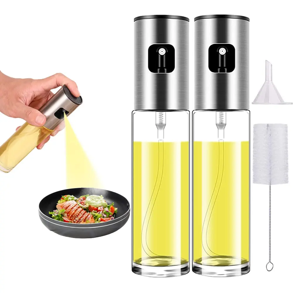 Wayeept Olive Oil Sprayer for Cooking Oil 100 ml | Refillable Mini Bottle for BBQ & Baking - main product image