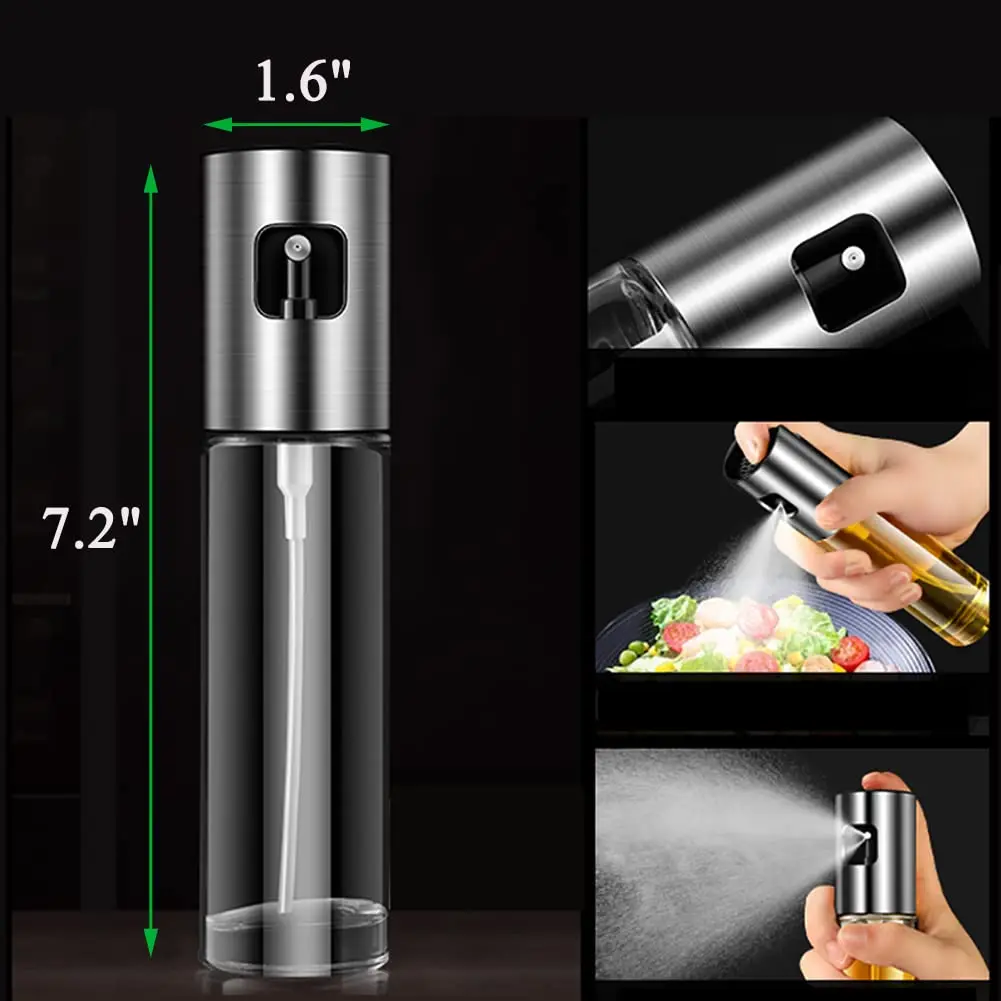 Wayeept Olive Oil Sprayer for Cooking Oil 100 ml | Refillable Mini Bottle for BBQ & Baking - view 6