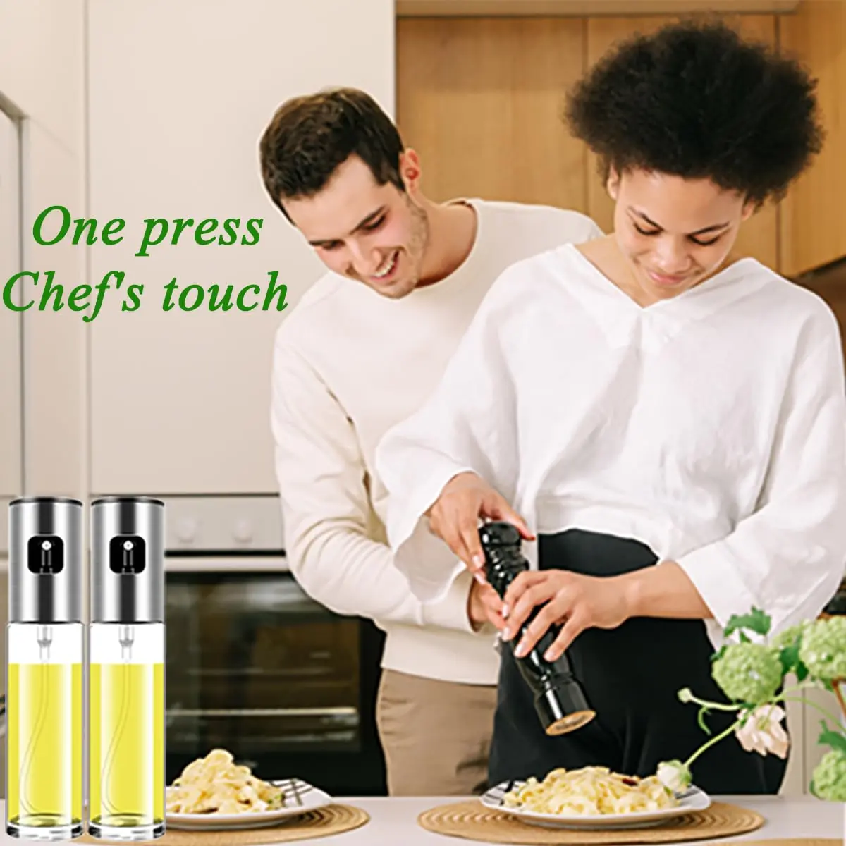 Wayeept Olive Oil Sprayer for Cooking Oil 100 ml | Refillable Mini Bottle for BBQ & Baking - view 7