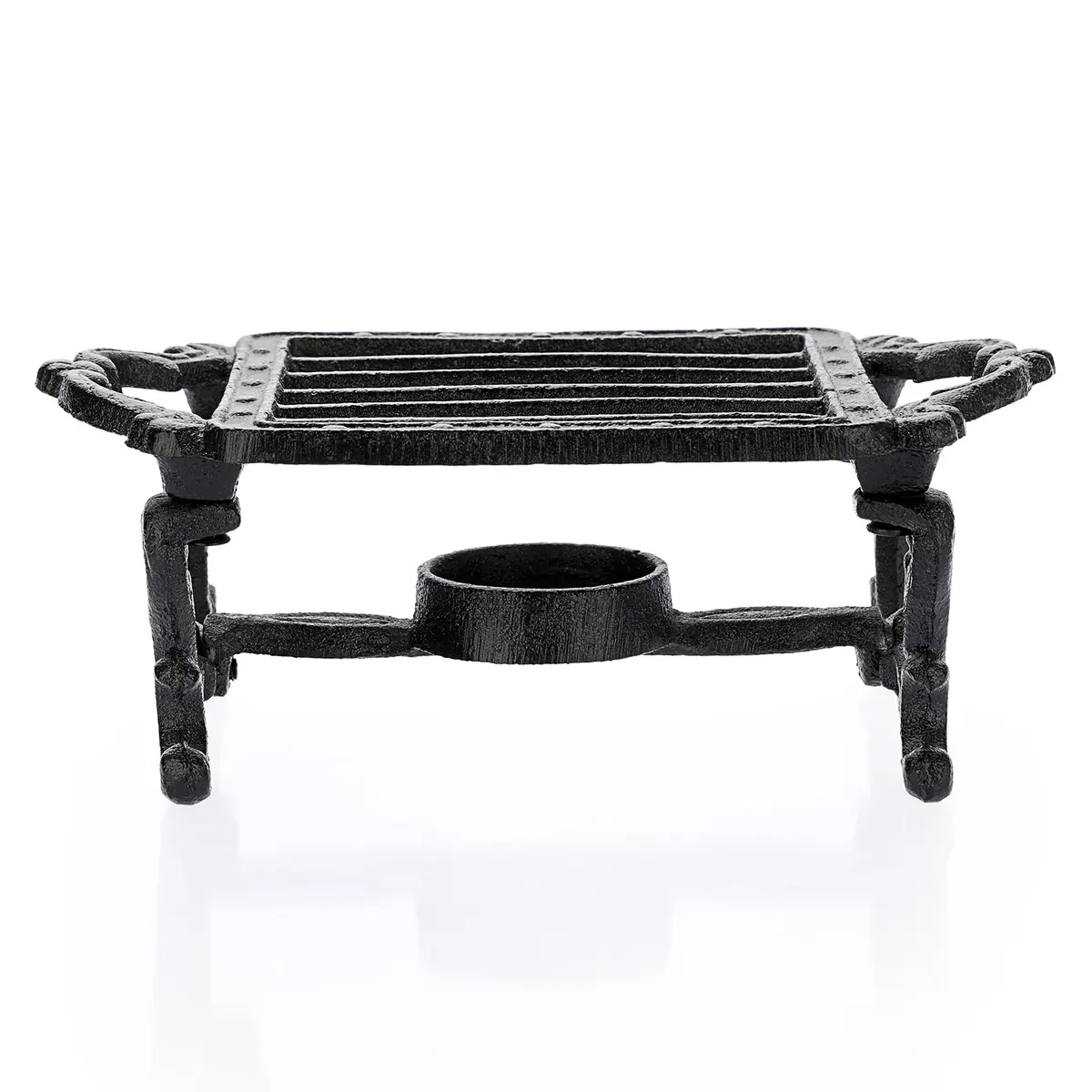 Sumnacon Cast Iron Tea Warmer with Tealight Candle Holder | Vintage Tea Pot Heater for Office & Party - main product image