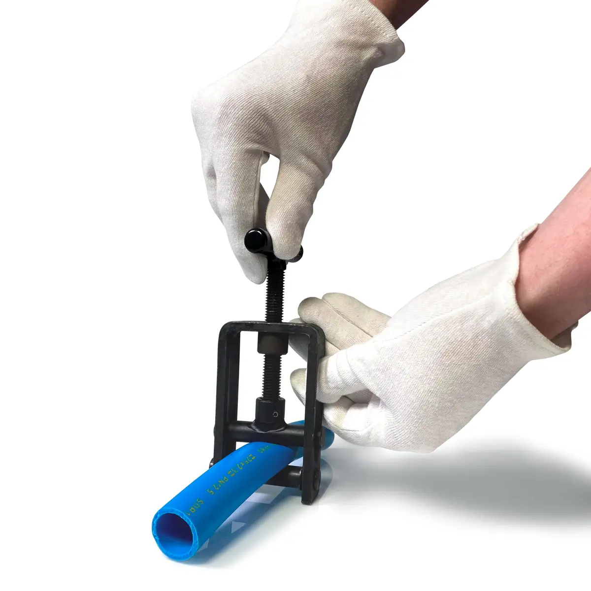 HAWETICO Pipe Squeeze-Off Tool 0 to 1-1/4 in Water Line Clamp | Fast Water Shutoff for Plastic Pipes - view 3