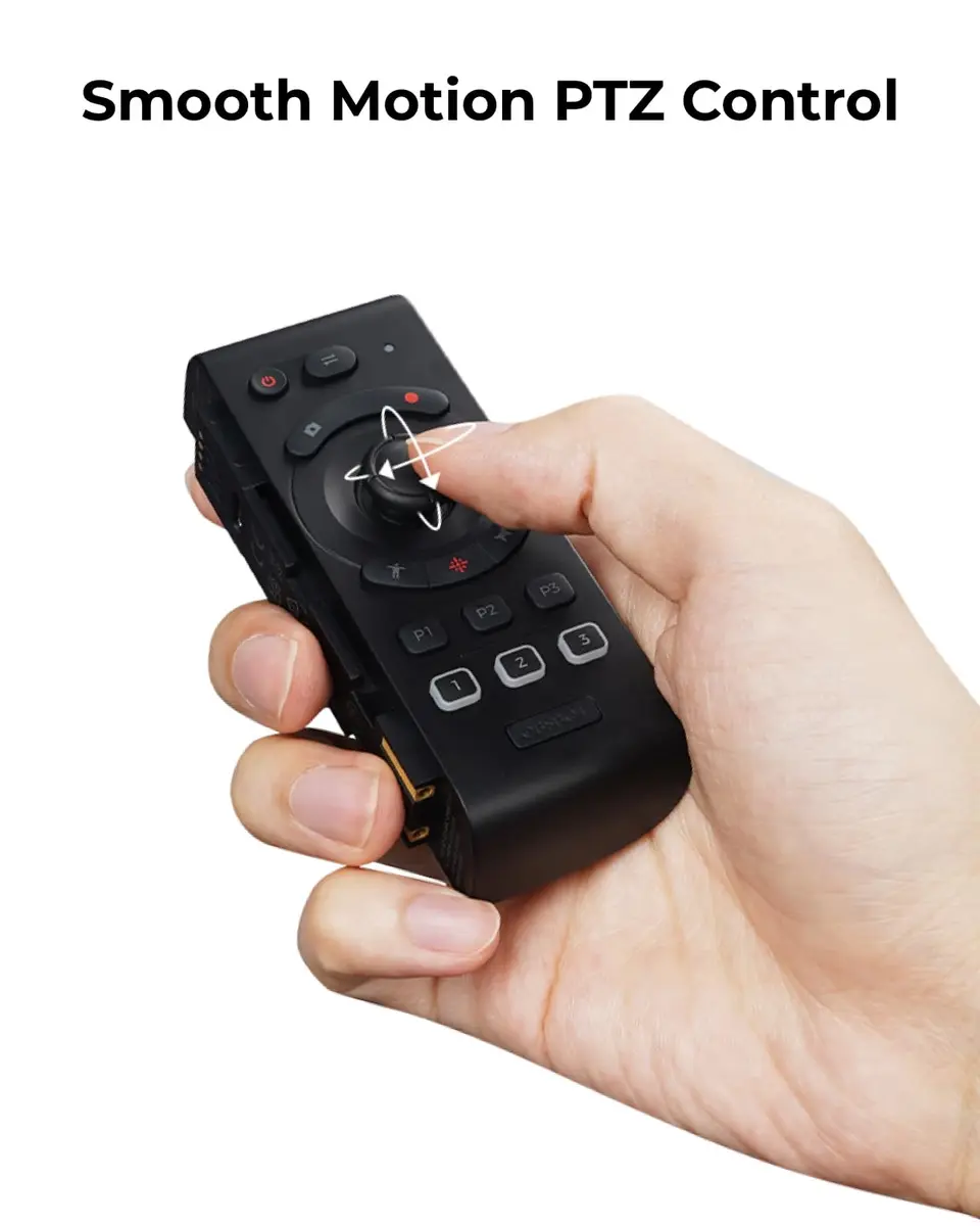 OBSBOT Tail Series Remote Control | Precise PTZ & Wireless Control for OBSBOT Devices - view 4