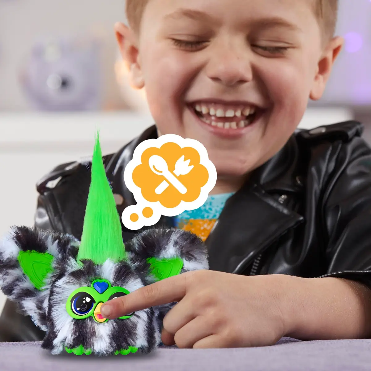 Furby Furblets Fierce & Fabulous 2 Pack, Greenie-Meanie & May-May | 45+ Sounds, Plush Toys for Kids 6+ - view 5