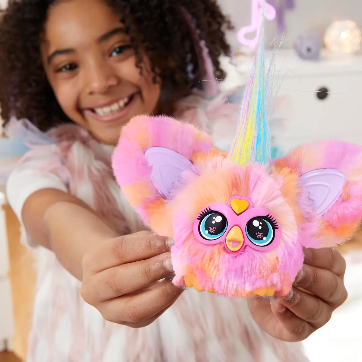 Furby Furblets Fierce & Fabulous 2 Pack, Greenie-Meanie & May-May | 45+ Sounds, Plush Toys for Kids 6+ - view 7