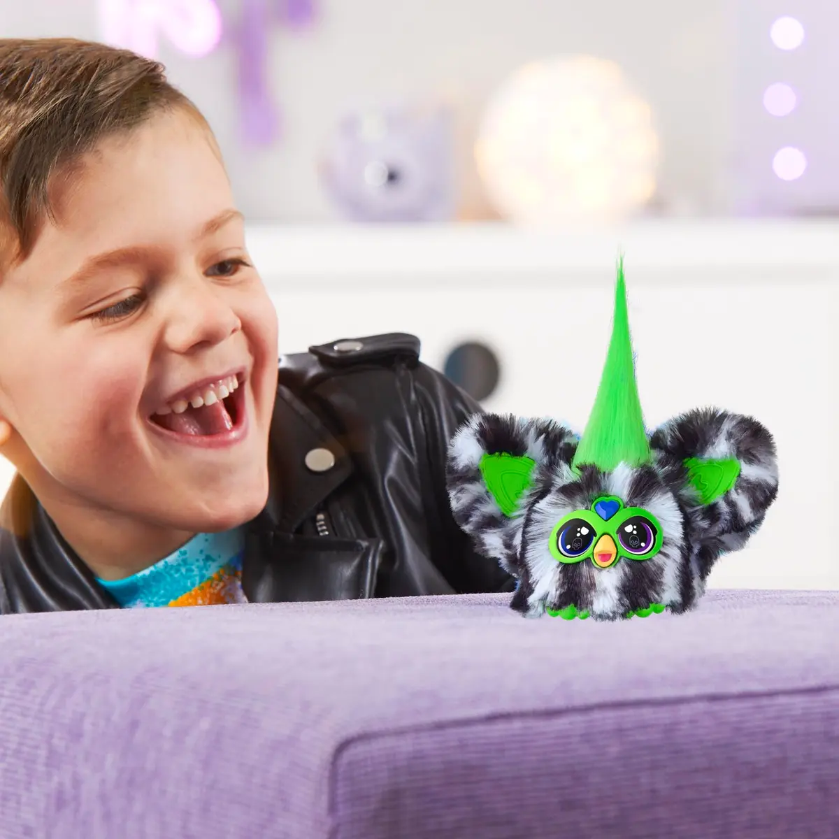 Furby Furblets Fierce & Fabulous 2 Pack, Greenie-Meanie & May-May | 45+ Sounds, Plush Toys for Kids 6+ - view 9