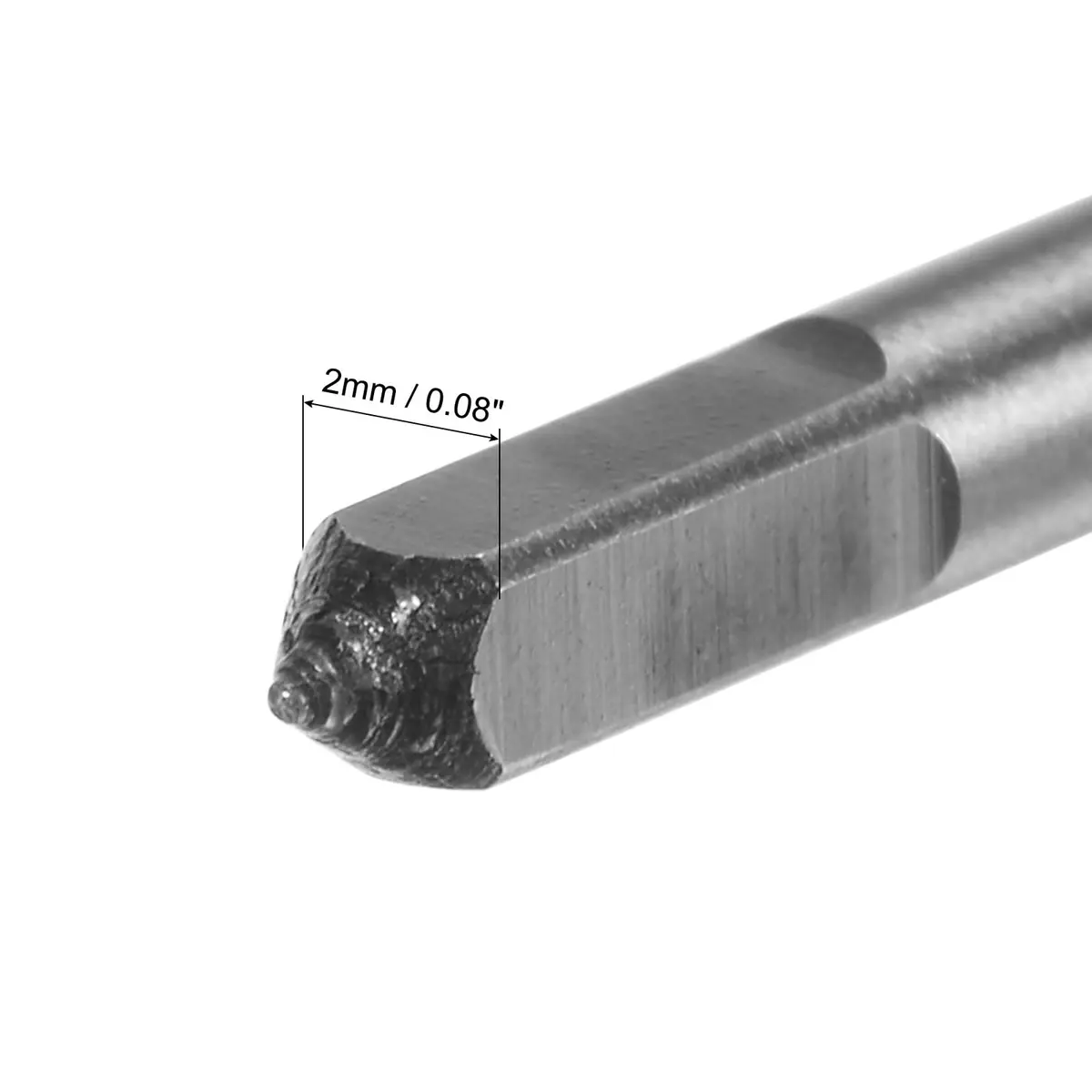 uxcell Machine Tap #2-56 UNC Thread 2B Class 3 Flutes High Speed Steel Screw Threading Tap Tapping Tool 5pcs | Precision Threading for Metalworking - view 4