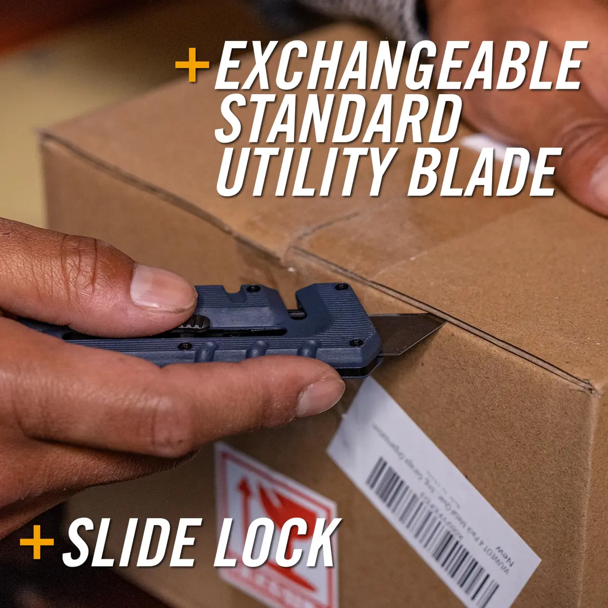 Gerber Prybrid Utility Knife Multitool 8-in-1 with Pry Bar & Bottle Opener, Blue - view 2
