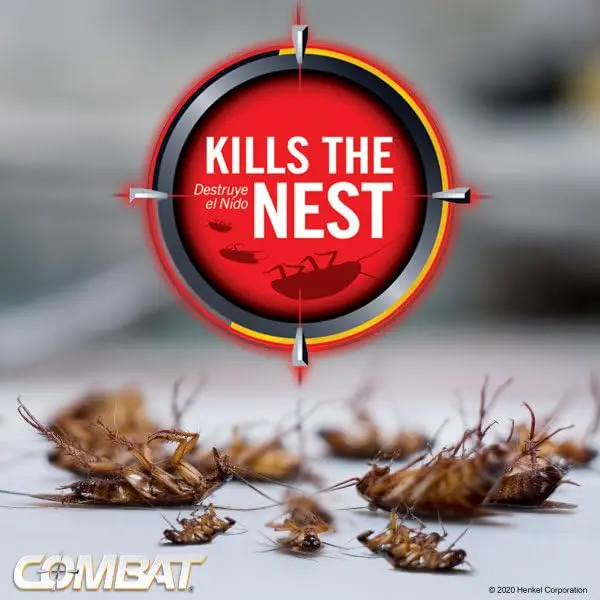 Combat Max Roach Killing Gel 6 Syringes, 12.6 Fl Oz (2.1 Fl Oz Each) | EPA Registered Pesticide for Indoor & Outdoor Use - view 4