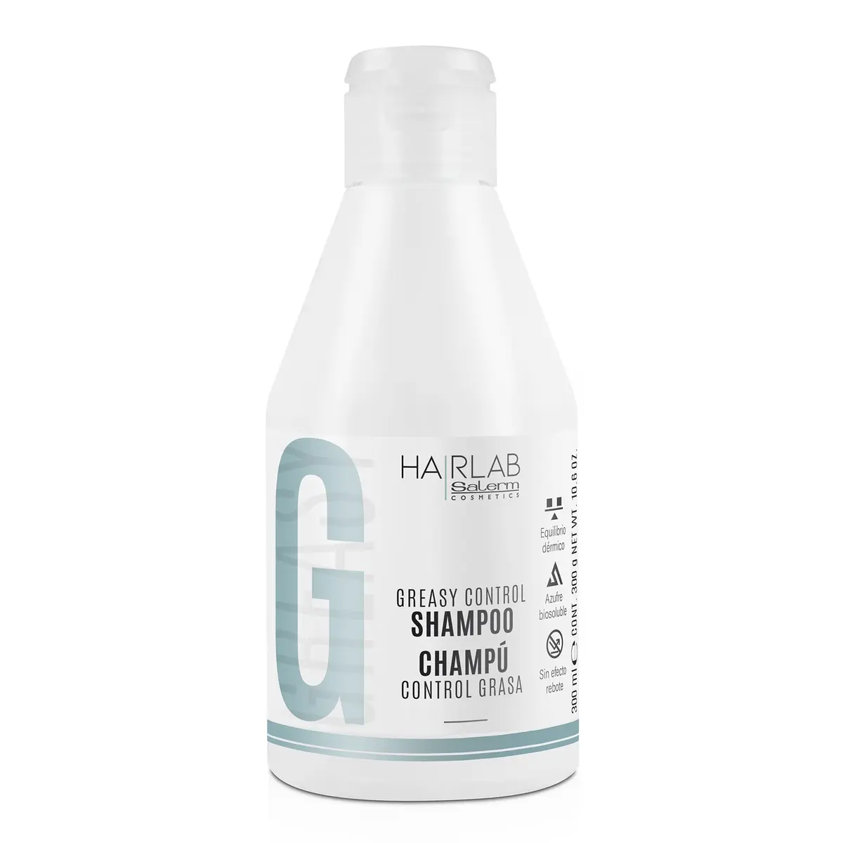SALERM Shampoo for Oily Hair 300 ml | Greasy Control & Refresh - main product image