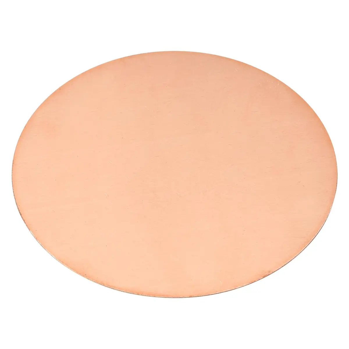 uxcell Pure Copper Sheet 150mm (6") Diameter x 1mm (0.04") Thickness | T2 Copper Metal Round Plate for Crafts, Electrical Repairs - main product image