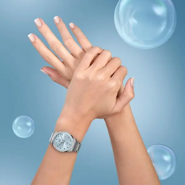 MIDO Commander Lady - Swiss Automatic Watch for Women - Blue Dial - 35mm Stainless Steel Case - view 9