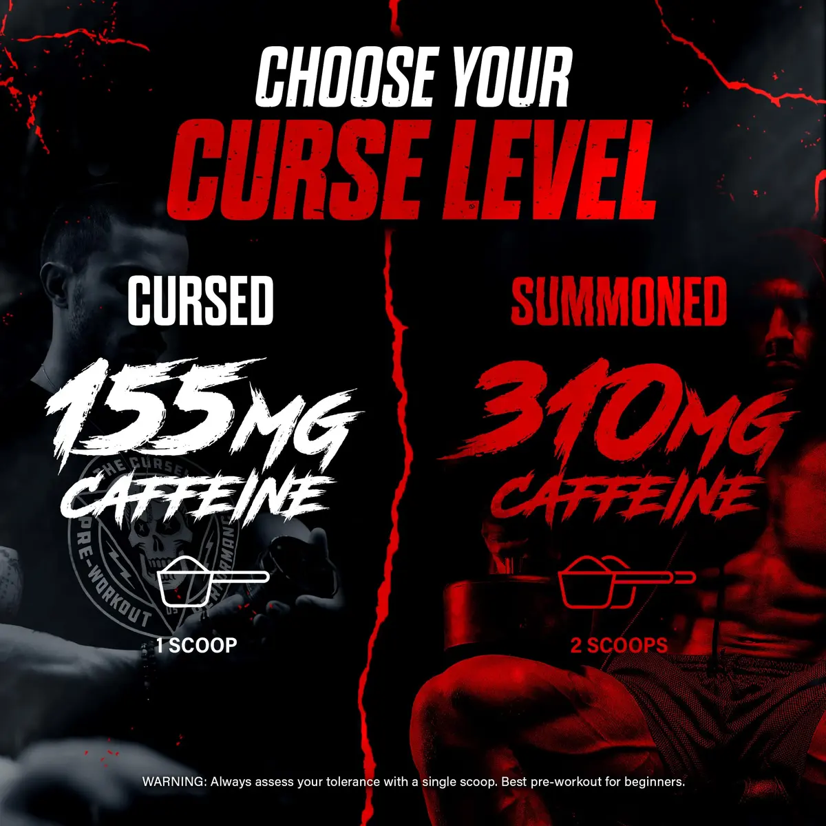 JNX The Curse! Pre Workout Powder with Creatine 155mg, Watermelon | High-Energy, Focus & Pumps (70-120 chars) - view 4