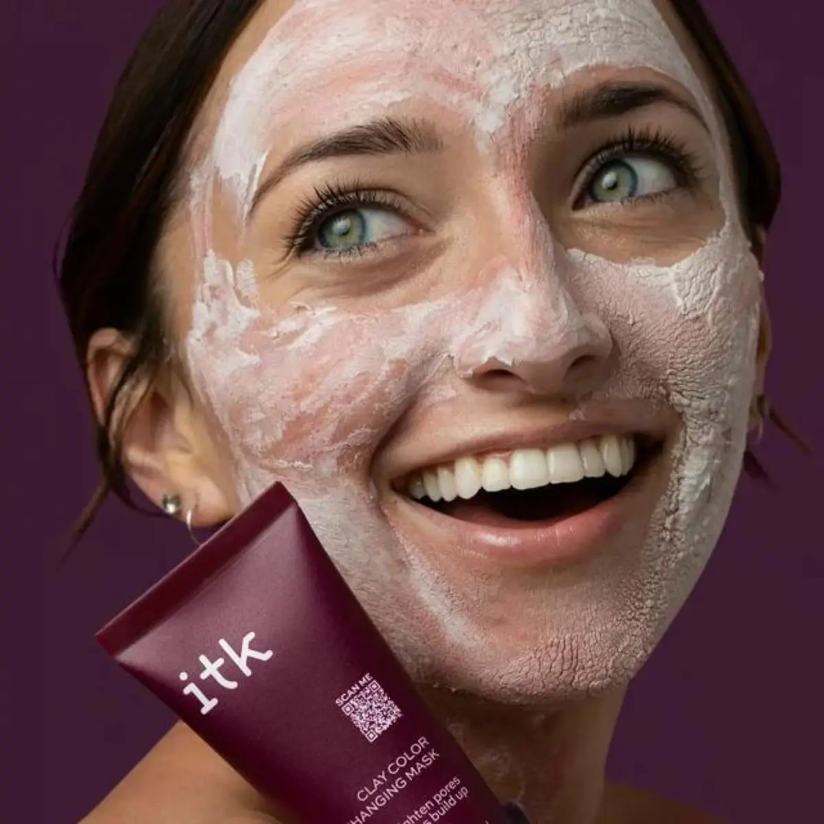 I.T.K. Clay Color Changing Mask 2 oz | Pore Tightening & Oil Absorption for All Skin Types - view 6