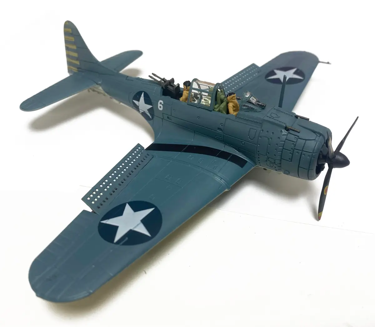 wltk Douglas SBD Dauntless 1/72 Diecast Aircraft Model | WWII Naval Scout & Dive Bomber - main product image