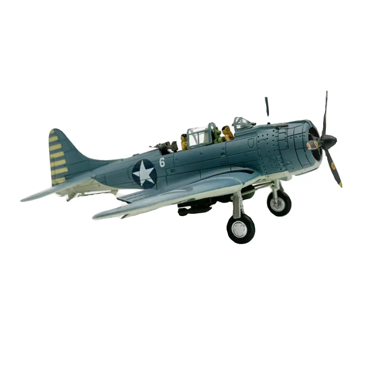 wltk Douglas SBD Dauntless 1/72 Diecast Aircraft Model | WWII Naval Scout & Dive Bomber - view 6