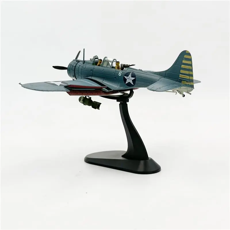 wltk Douglas SBD Dauntless 1/72 Diecast Aircraft Model | WWII Naval Scout & Dive Bomber - view 11