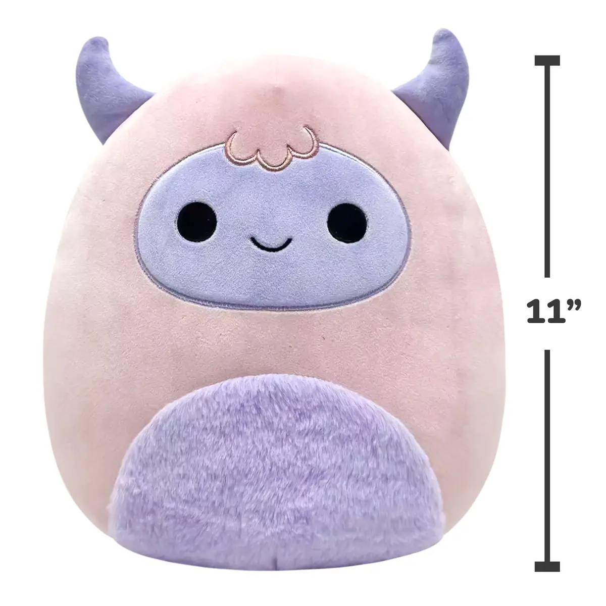 Squishmallows 11-Inch Ronalda Yeti Plush | Ultrasoft Pink & Purple Toy for Kids - view 2