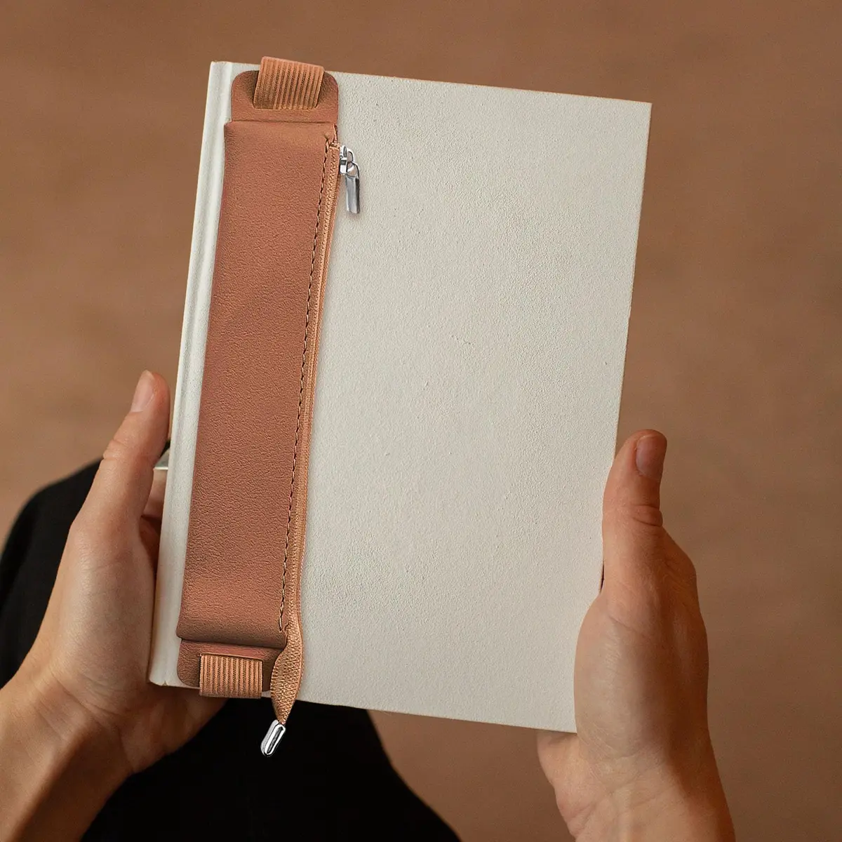 Aswewamt 5 Pcs Elastic Notebook Band Holders PU Leather Adjustable Pen Sleeve Pouch for Notebook Planners Binders Books | Multifunctional & Portable - view 8
