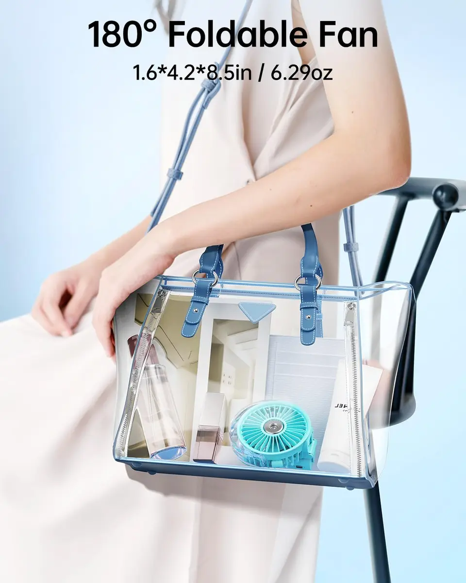 SWEETFULL Portable Misting Fan 30ml (1.01 Fl Oz) | Cools and Hydrates Face On-the-Go - view 4