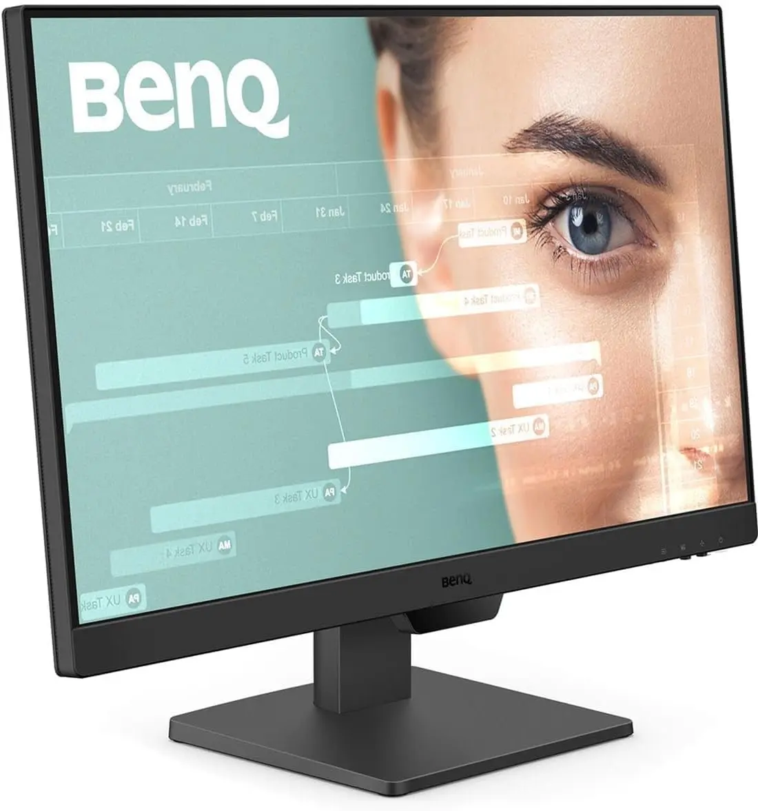 BenQ GW2490 24" Monitor 100Hz FHD IPS Eye-Care Tech VESA Mount Thin Bezel Low Blue Light - view 4