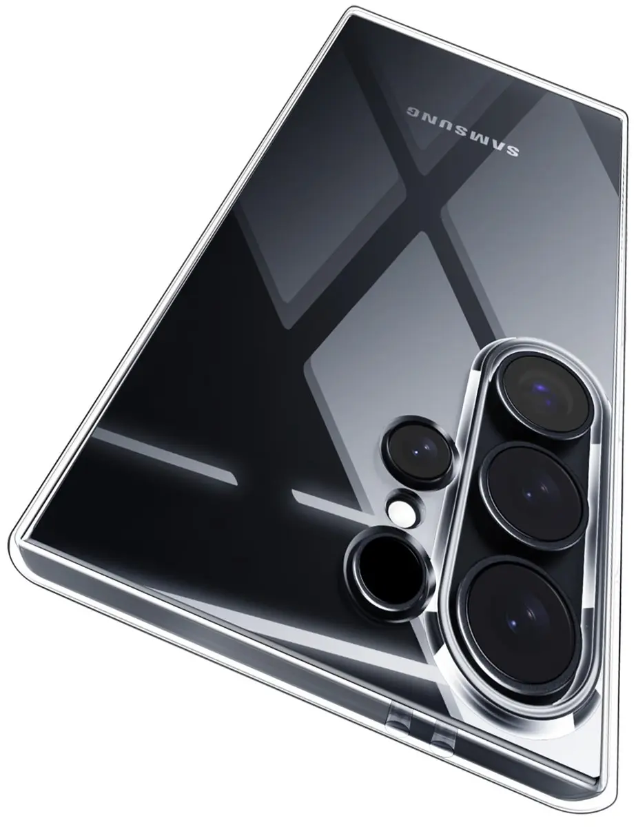 X-level Clear Case for Samsung Galaxy S24 Ultra | Slim Fit, Matte Finish, Ultra-Thin - main product image