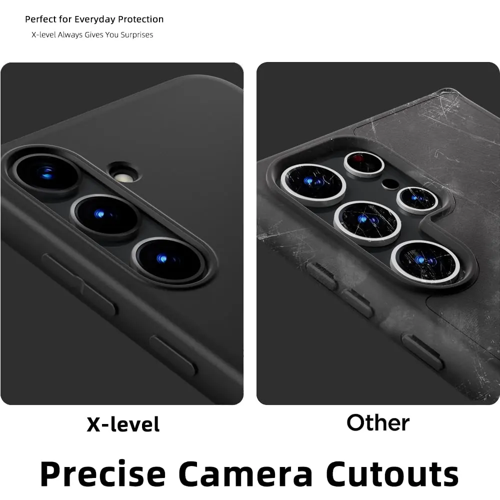 X-level Black Slim Fit Case for Samsung Galaxy S24 Plus | Ultra-Thin, Matte Finish, Baby Skin Feel - view 5