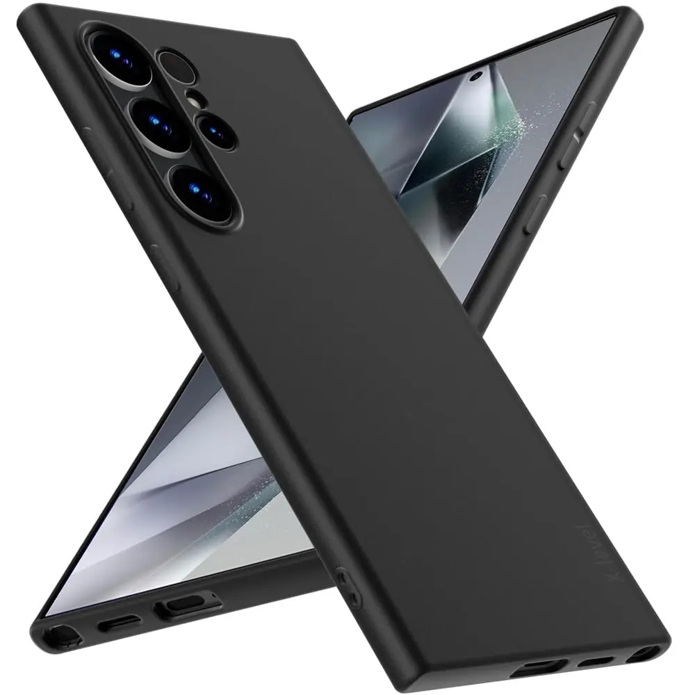X-level Slim Fit Case for Samsung Galaxy S24 Ultra, Black | Ultra-Thin Lightweight Protection - view 9