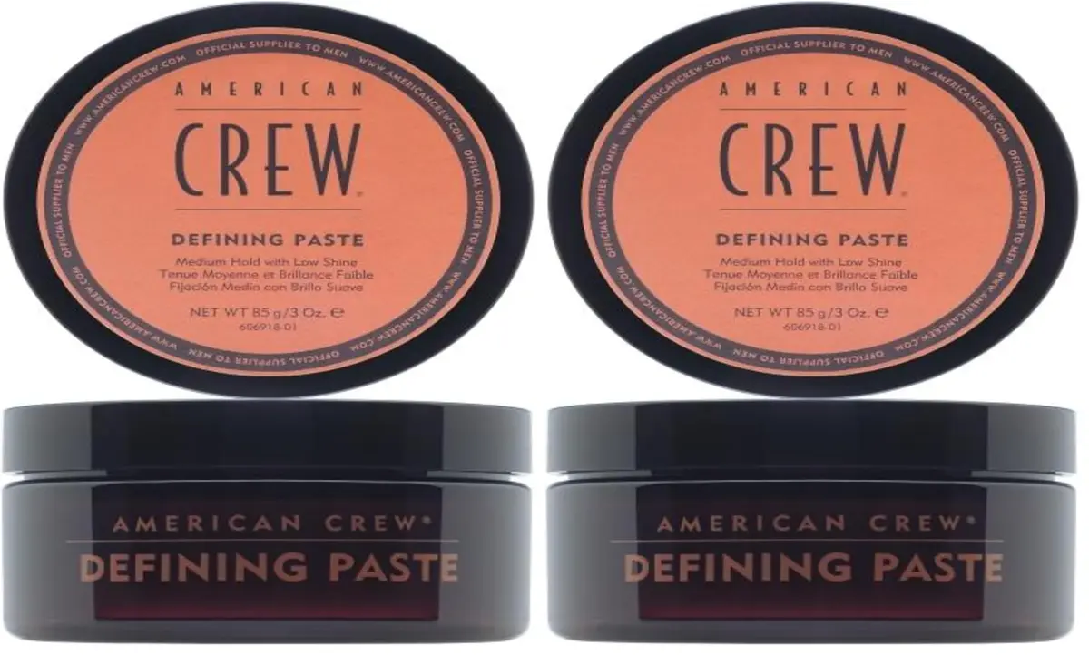 AMERICAN CREW Men's Hair Defining Paste (Old Version) 170g (6 Oz) | Medium Hold, Low Shine, Texturizing Hair Gel - main product image